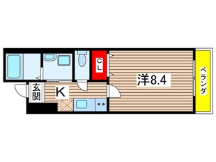 ﾌｼﾞﾊﾟﾚｽ立花町二丁目Ⅱ番館の物件間取画像